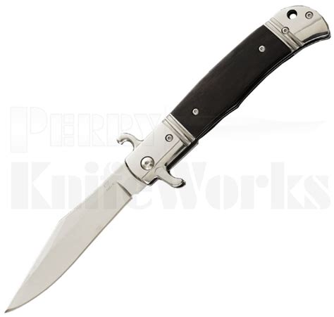 If it's a lower number than the top release listed here, you need to update. . Hidden release automatic knives for sale